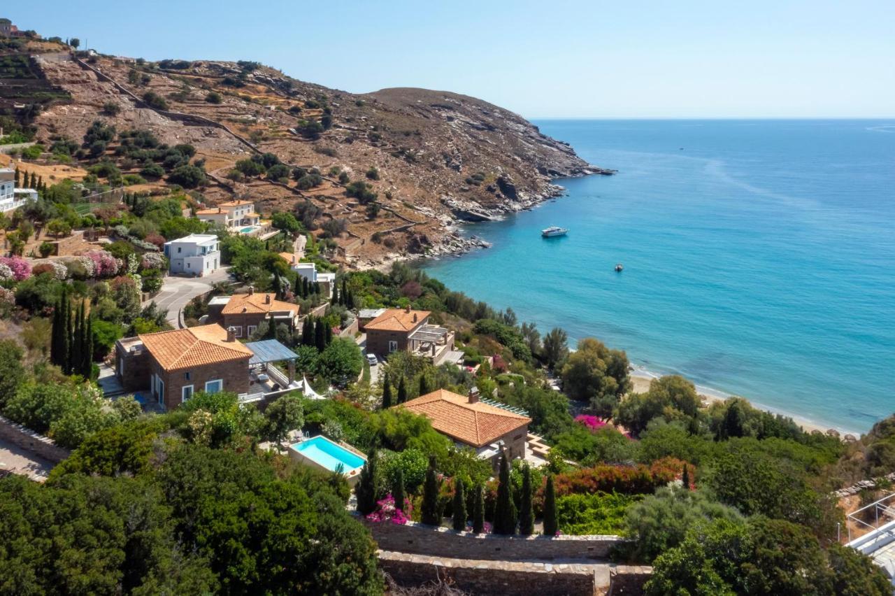 Villa Sun-Rock House By The Sea Steniaí Exterior foto
